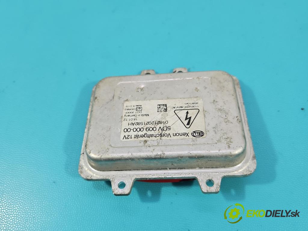 Skoda Superb II 2008-2015 2.0 TDI 170 HP automatic 125 kW 1968 cm3 5- střídač: xenon 5DV009000-00 (Riadiaca jednotka xenónu)