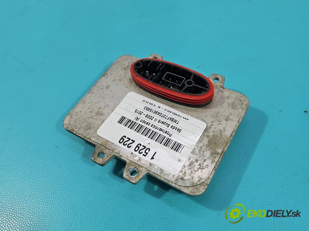 Skoda Superb II 2008-2015 2.0 TDI 170 HP automatic 125 kW 1968 cm3 5- střídač: xenon 5DV009000-00 (Riadiaca jednotka xenónu)