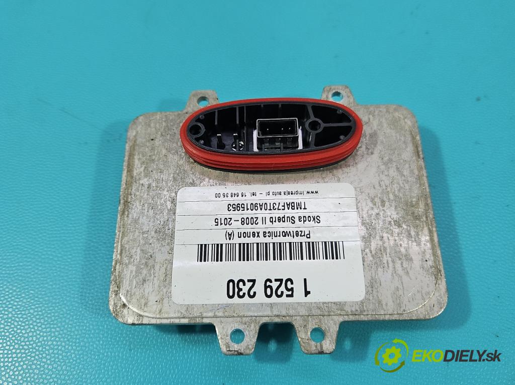 Skoda Superb II 2008-2015 2.0 TDI 170 HP automatic 125 kW 1968 cm3 5- střídač: xenon 5DV009000-00 (Riadiaca jednotka xenónu)