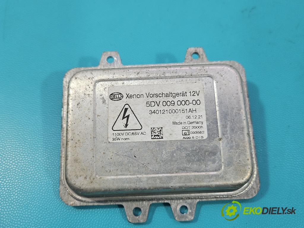 Skoda Superb II 2008-2015 2.0 TDI 170 HP automatic 125 kW 1968 cm3 5- střídač: xenon 5DV009000-00 (Riadiaca jednotka xenónu)