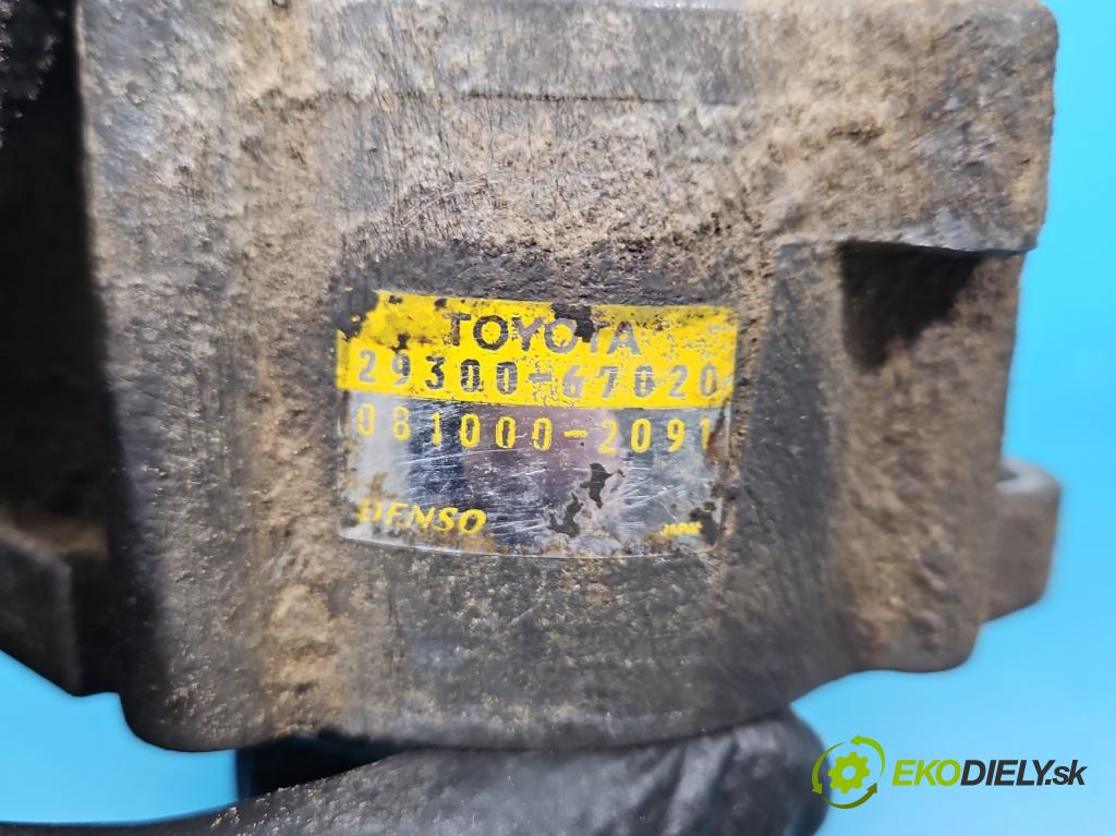 Toyota Land Cruiser J120 2002-2010 3.0 D4D 166 HP automatic 122 kW 2982 cm3 5- čerpadlo rotačný 29300-67020