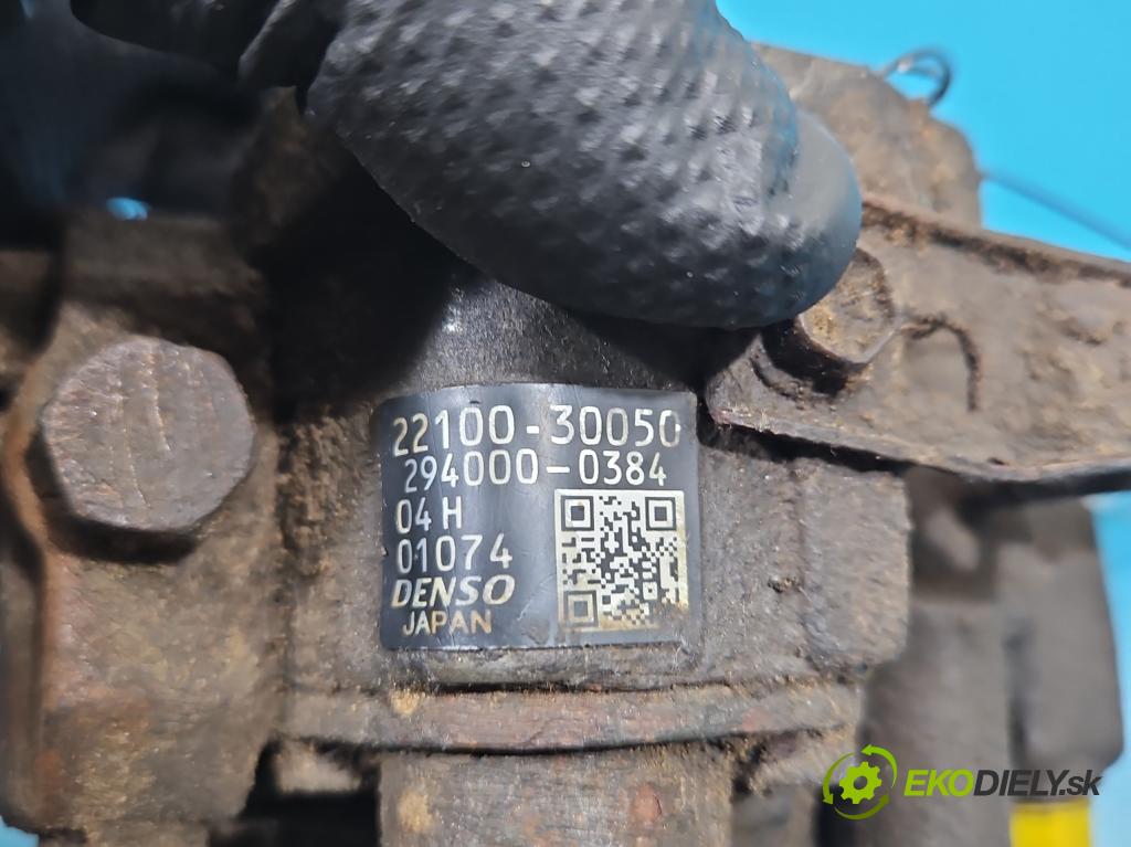 Toyota Land Cruiser J120 2002-2010 3.0 D4D 166 HP automatic 122 kW 2982 cm3 5- čerpadlo vstrekovacia 22100-30050 (Vstrekovacie čerpadlo)