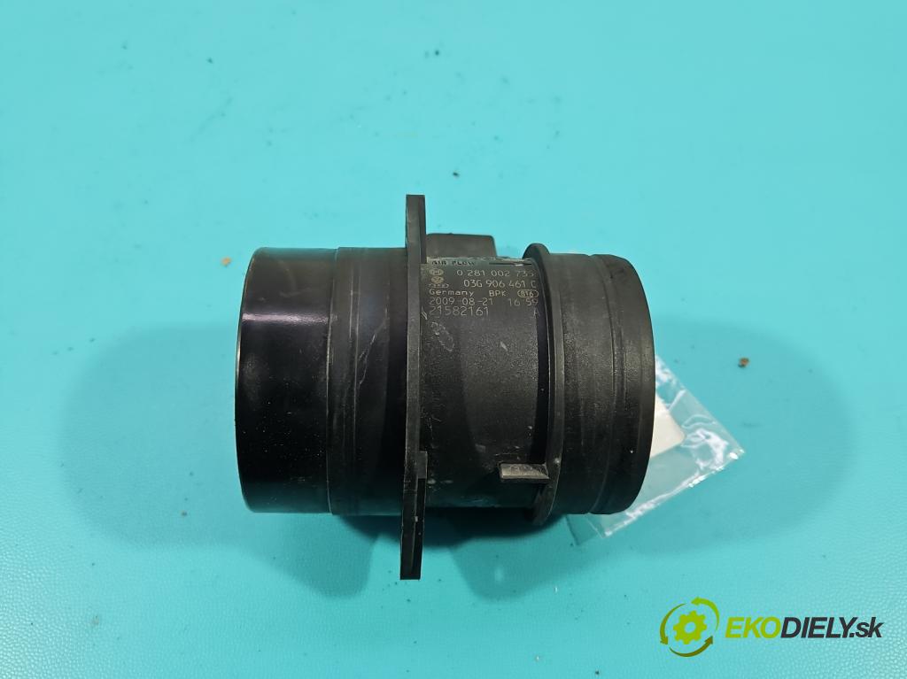 Skoda Superb II 2008-2015 2.0 TDI 170 HP automatic 125 kW 1968 cm3 5- průtokoměr: 0281002735 (Váha vzduchu)