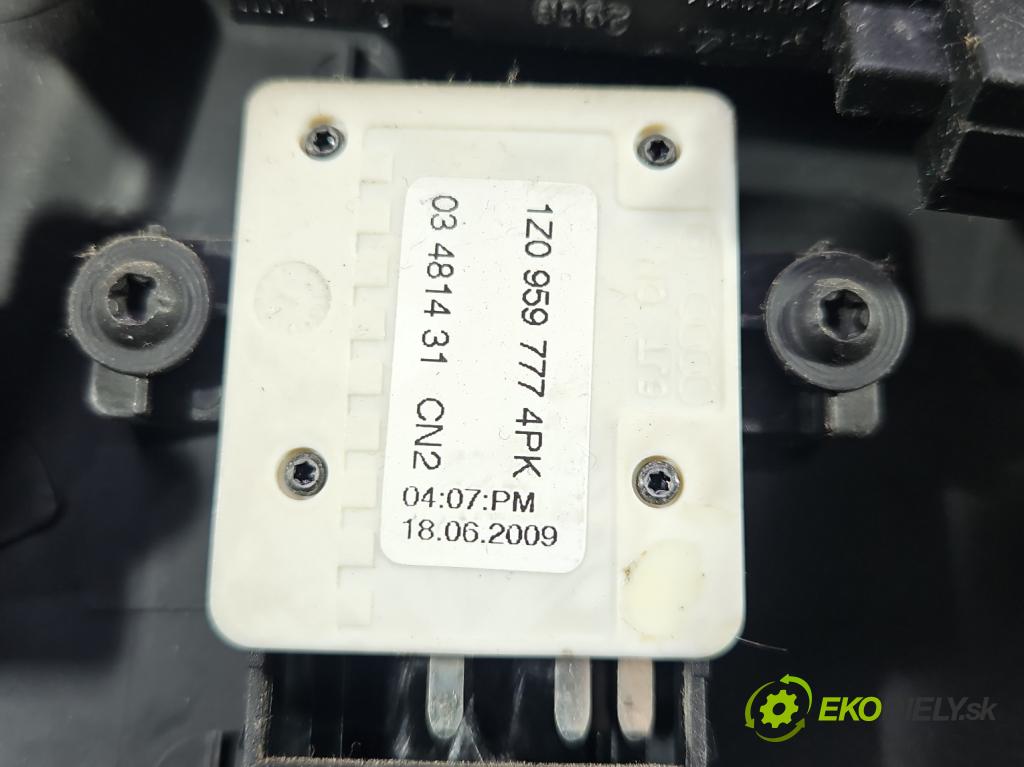Skoda Superb II 2008-2015 2.0 TDI 170 hp automatic 125 kW 1968 cm3 5- Přepínač 3T0881317H