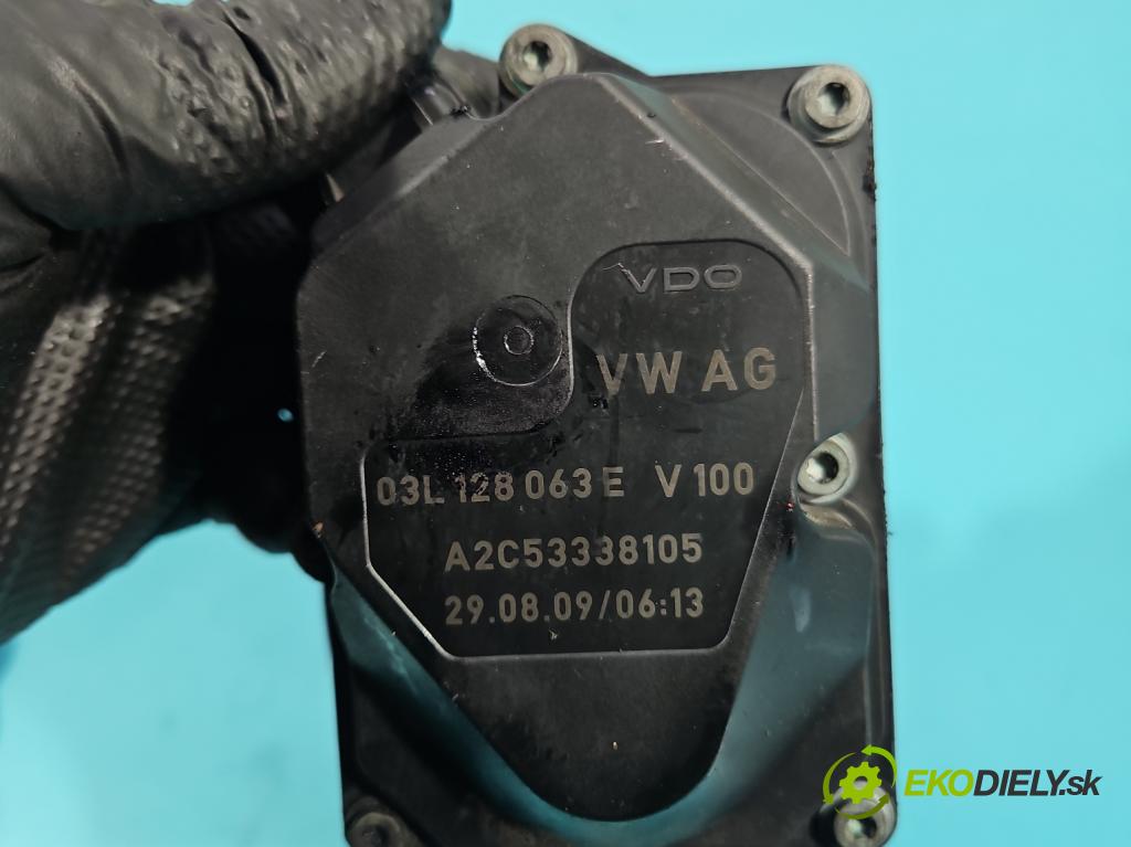 Skoda Superb II 2008-2015 2.0 TDI 170 HP automatic 125 kW 1968 cm3 5- klapka 03L128063E (Škrtiaca klapka)