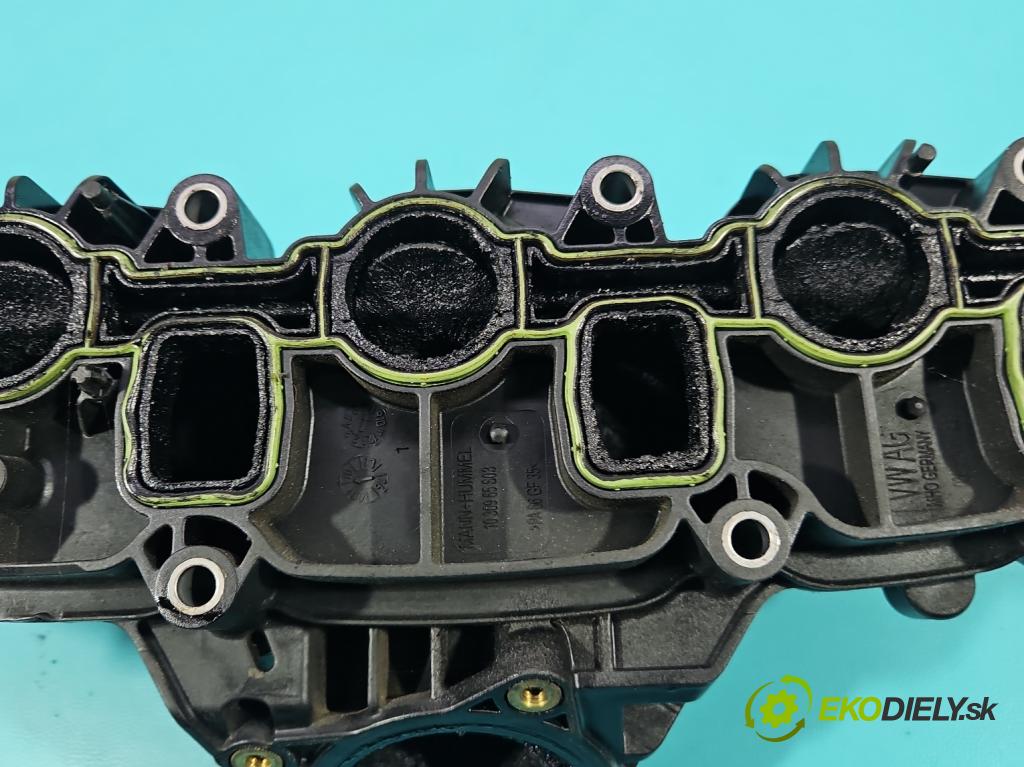 Skoda Superb II 2008-2015 2.0 TDI 170 HP automatic 125 kW 1968 cm3 5- zvod nasávací 03L129711AG (Sacie potrubie)