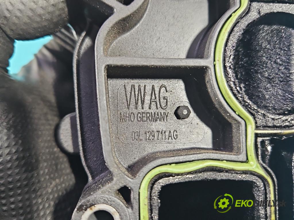 Skoda Superb II 2008-2015 2.0 TDI 170 HP automatic 125 kW 1968 cm3 5- zvod nasávací 03L129711AG (Sacie potrubie)