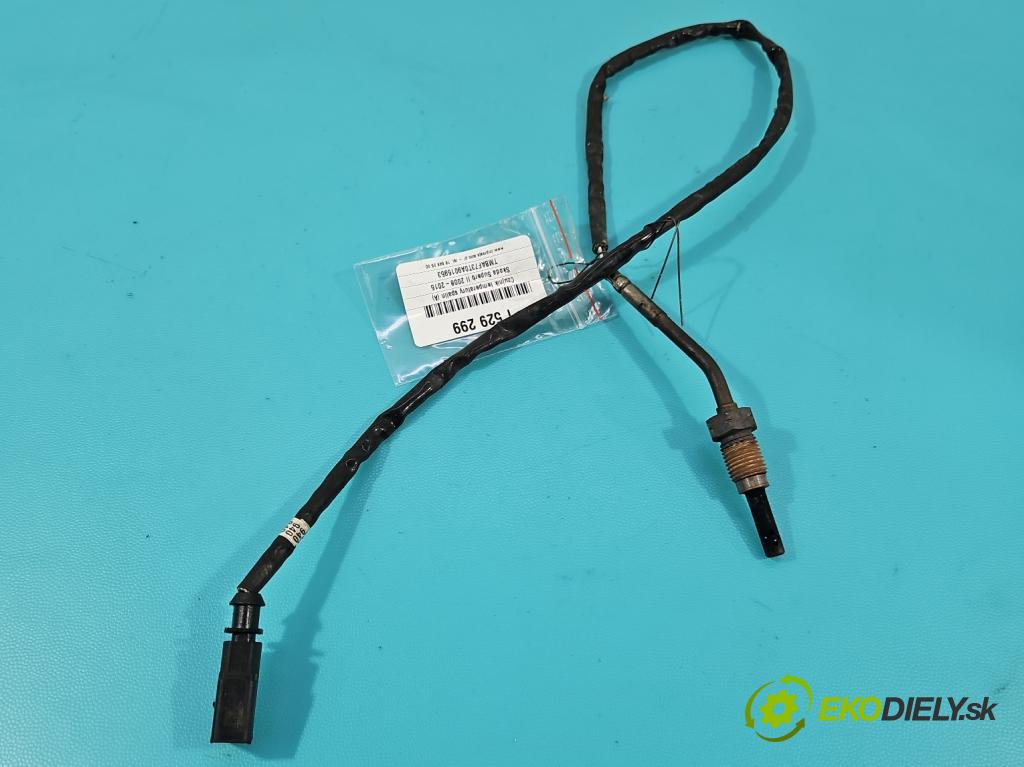 Skoda Superb II 2008-2015 2.0 TDI 170 HP automatic 125 kW 1968 cm3 5- snímač teploty: výfukové 03L906088BS (Snímač)