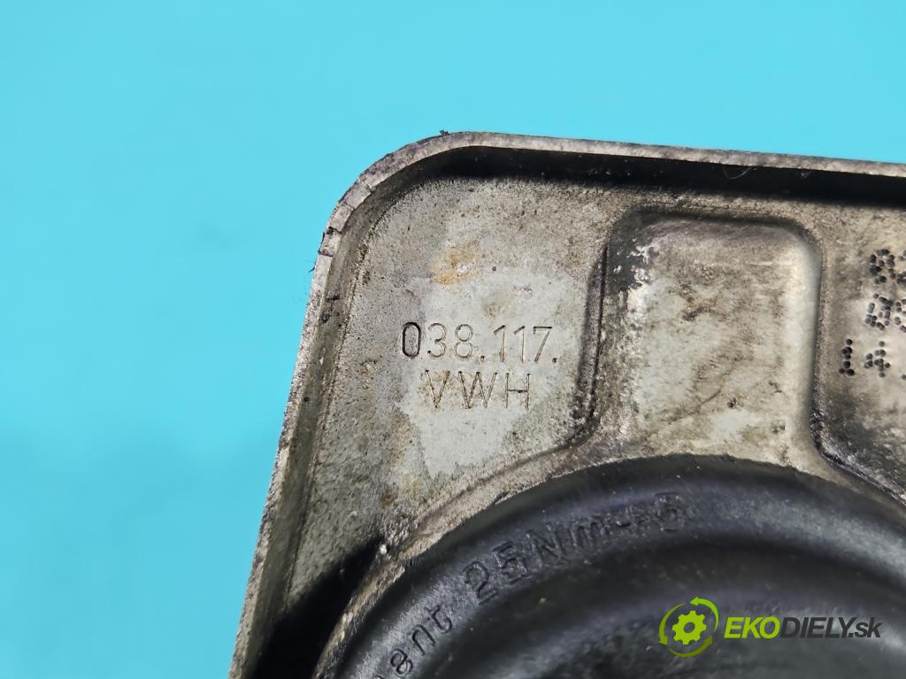 Skoda Superb II 2008-2015 2.0 TDI 170 HP automatic 125 kW 1968 cm3 5- Základ: filtra oleja: 045115389K (Obal olejového filtra)