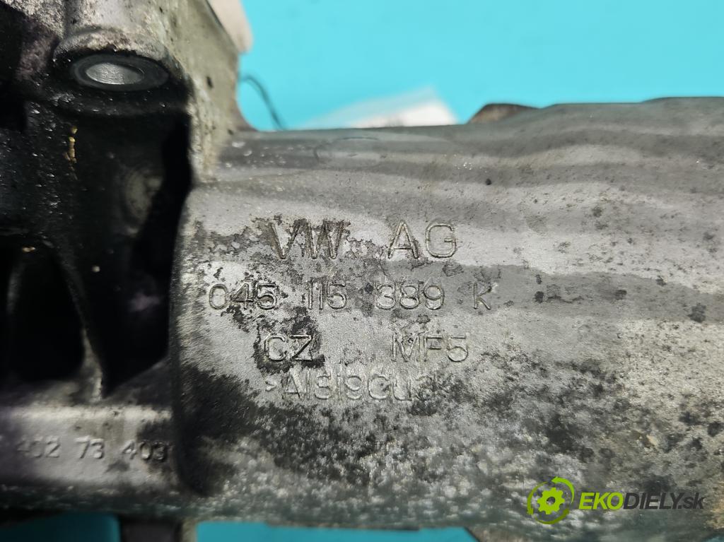 Skoda Superb II 2008-2015 2.0 TDI 170 HP automatic 125 kW 1968 cm3 5- Základ: filtra oleja: 045115389K (Obal olejového filtra)