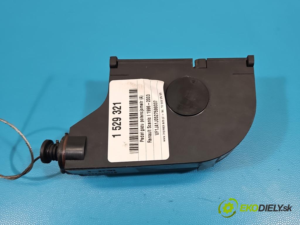 Renault Scenic I 1996-2003 1.6 16V 107 HP manual 79 kW 1598 cm3 5- pedal plyn: potenciometr: 8200139460