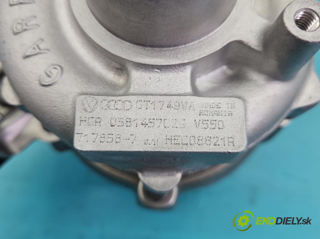 Vw Passat B5 1995-2005 1.9 TDI 131 HP manual 96 kW 1896 cm3 5- turbodúchadlo, turbo repasovaná 717858-7