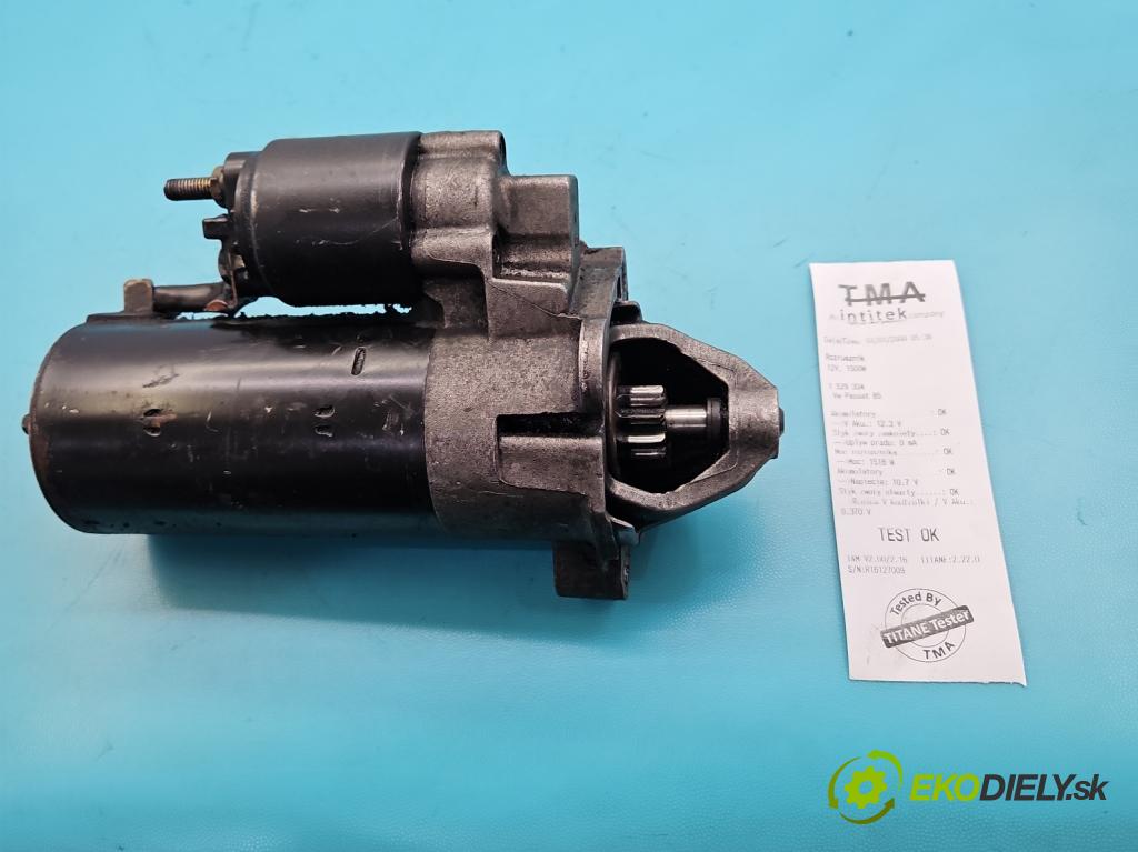 Vw Passat B5 1995-2005 1.9 TDI 131 HP manual 96 kW 1896 cm3 5- štartér 0001110128 (Štartér)