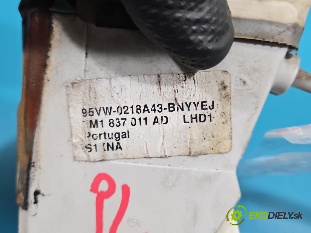 Vw Sharan I 1995-2010 1.9 TDI 110 hp manual 81 kW 1896 cm3 5- zámek přední levý 93BG220A20DD