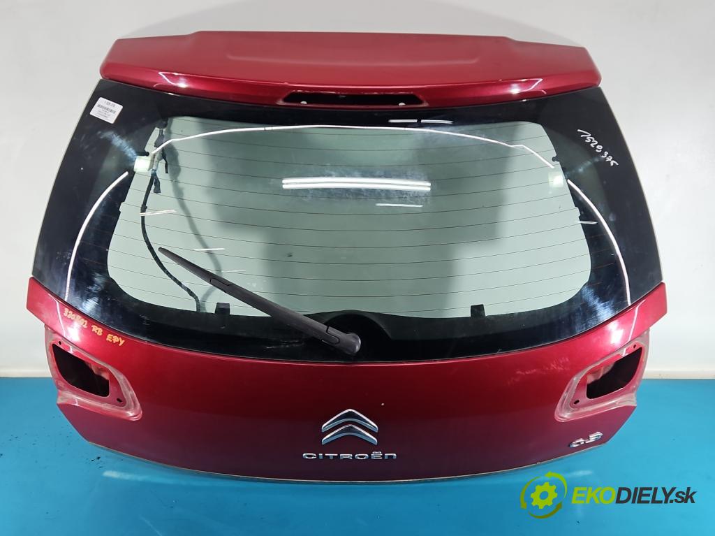 Citroen C3 II 2009-2016 1.2 Pure Tech: 82 HP manual 60 kW 1199 cm3 5- zadna kufor  (Kapota zadná (kufor))