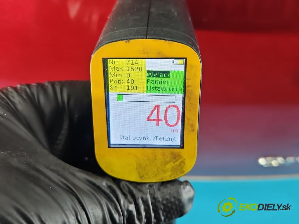 Citroen C3 II 2009-2016 1.2 Pure Tech: 82 HP manual 60 kW 1199 cm3 5- zadna kufor  (Kapota zadná (kufor))