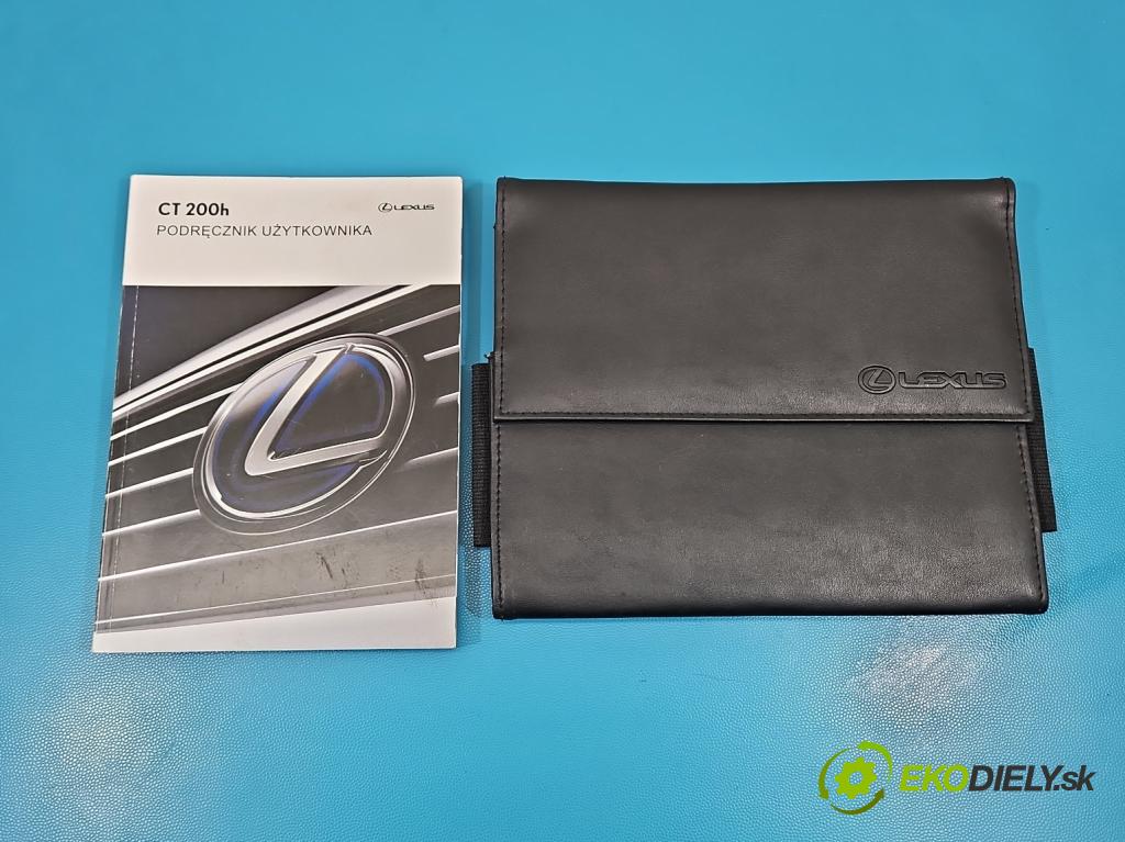 Lexus CT 2010-2022 1.8 VVTI 99 HP automatic 73 kW 1798 cm3 5- Pokyn: