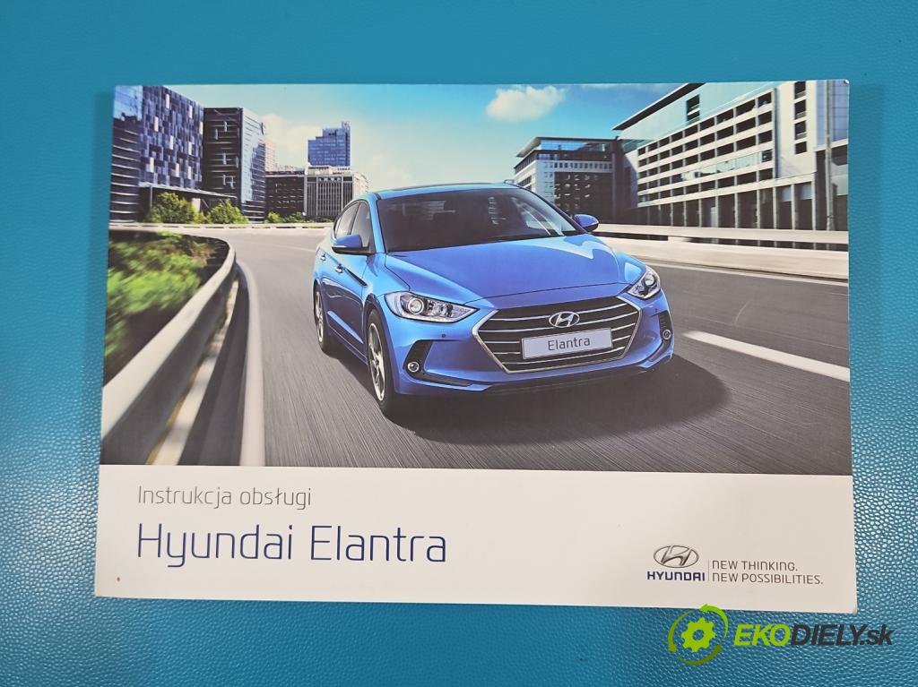 Hyundai Elantra VI 2015-2020 1.6 16v 128 HP manual 93.8 kW 1591 cm3 4- Pokyn: