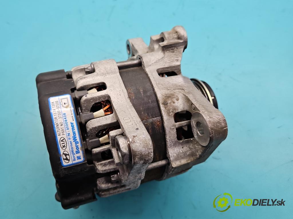 Kia Rio IV 2016-2023 1.2 16V 84KM manual 61.8 kW 1197 cm3 5- Alternator 37300-07500 (Alternátor)