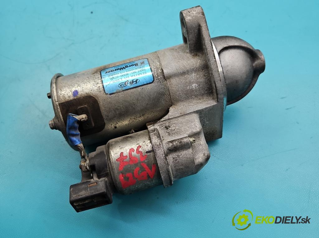 Kia Rio IV 2016-2023 1.2 16V 84KM manual 61.8 kW 1197 cm3 5- startér: 36100-07100 (Startér)