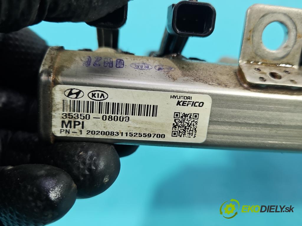 Kia Rio IV 2016-2023 1.2 16V 84KM manual 61.8 kW 1197 cm3 5- vstrek 35310-08000 (Vstrekovač paliva)