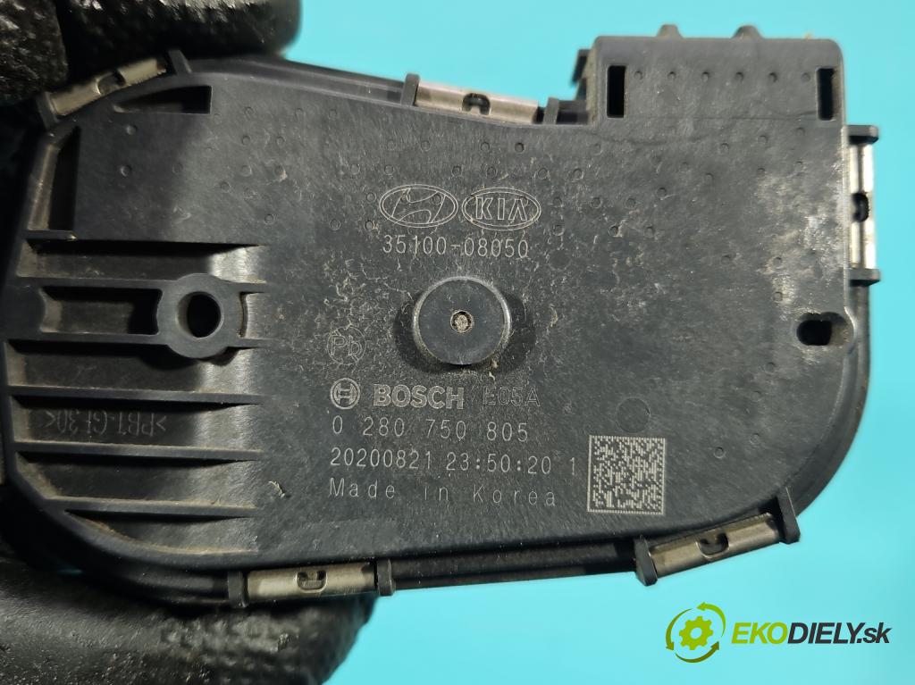 Kia Rio IV 2016-2023 1.2 16V 84KM manual 61.8 kW 1197 cm3 5- klapka 35100-08050 (Škrtiaca klapka)