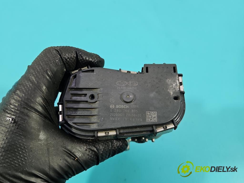 Kia Rio IV 2016-2023 1.2 16V 84KM manual 61.8 kW 1197 cm3 5- klapka 35100-08050 (Škrtiaca klapka)