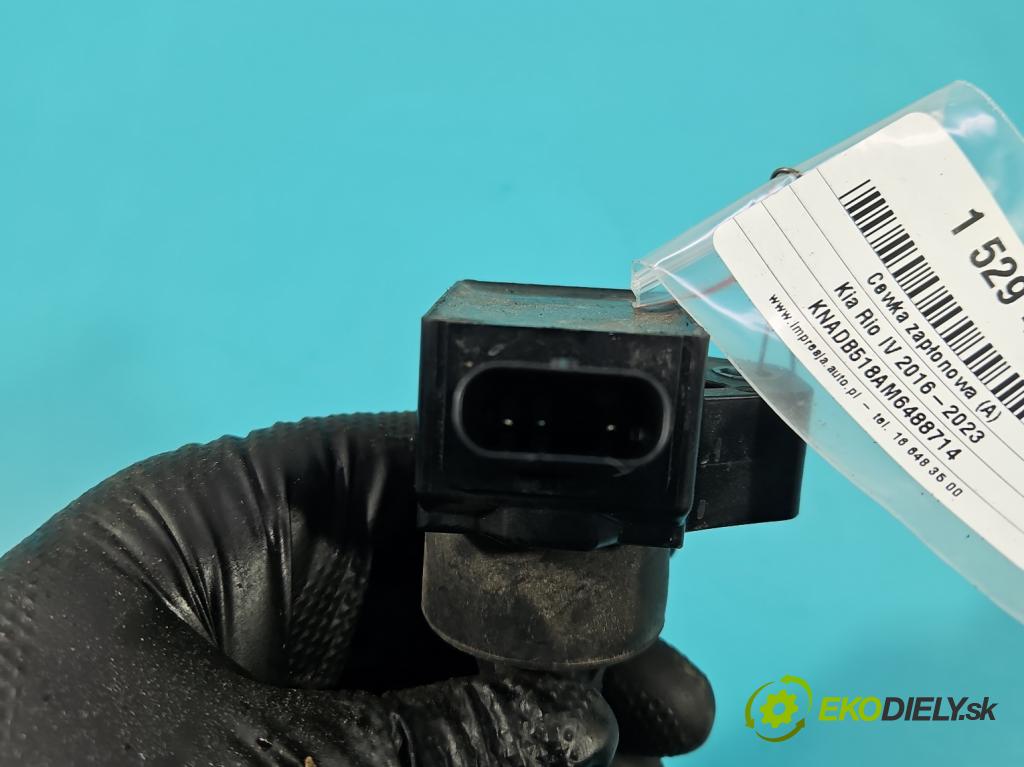 Kia Rio IV 2016-2023 1.2 16V 84KM manual 61.8 kW 1197 cm3 5- cievka zapaľovacia 27301-08000 (Zapaľovacia cievka)