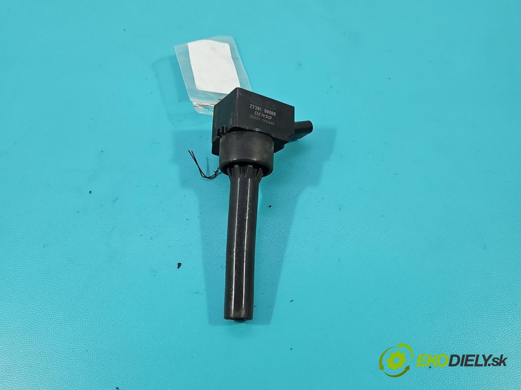 Kia Rio IV 2016-2023 1.2 16V 84KM manual 61.8 kW 1197 cm3 5- cievka zapaľovacia 27301-08000 (Zapaľovacia cievka)