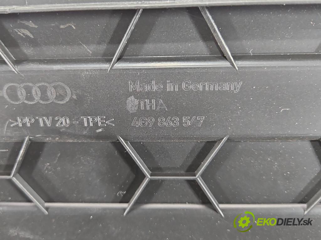 Audi A6 C7 2011-2018 3.0 TDI 204 HP automatic 150 kW 2967 cm3 5- koberec do auta kufra: 4G9863547