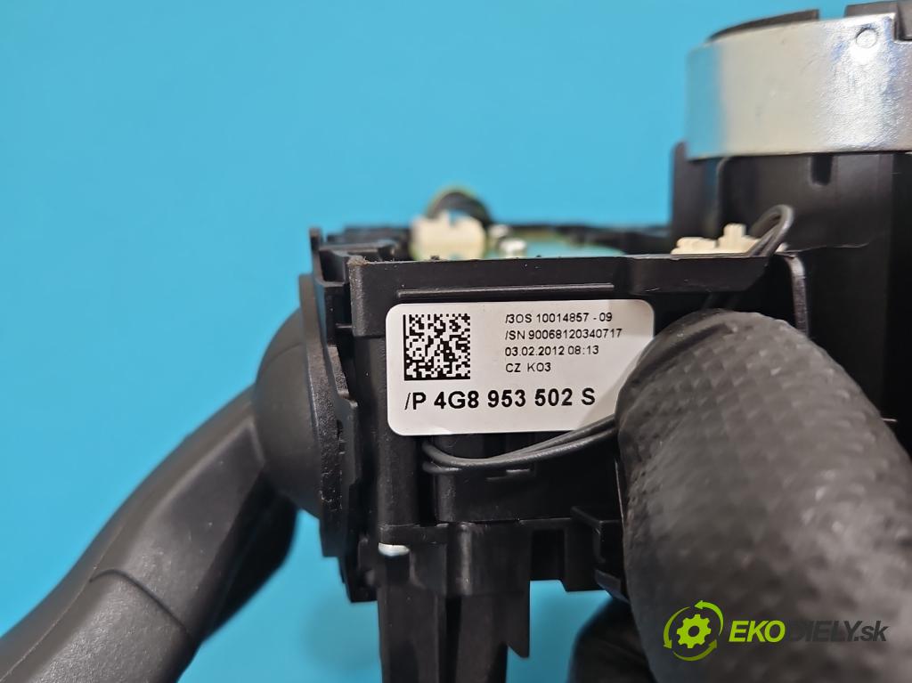 Audi A6 C7 2011-2018 3.0 TDI 204 HP automatic 150 kW 2967 cm3 5- prepínač komplex: 4G8953502S (Prepínacie páčky pod volantom)