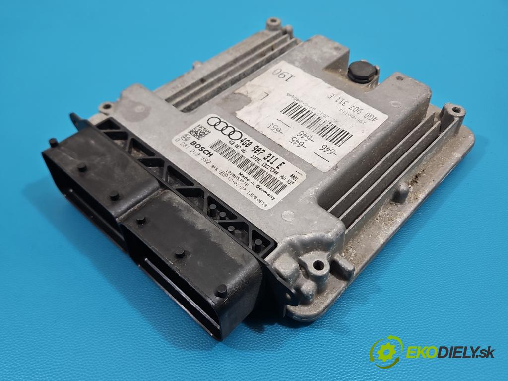 Audi A6 C7 2011-2018 3.0 TDI 204 HP automatic 150 kW 2967 cm3 5- riadiaca jednotka motora 4G0907401