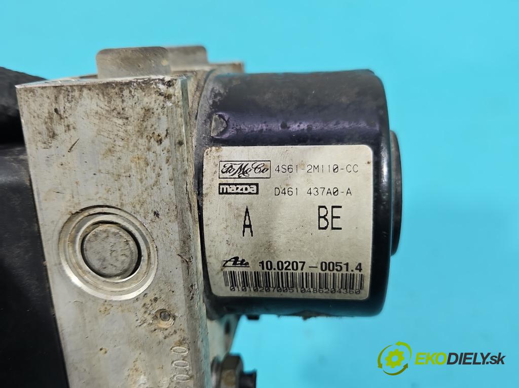 Ford Fiesta Mk6 2002-2008 1.4 16v 80 HP manual 59 kW 1388 cm3 3- čerpadlo abs 4S61-2M110-CC (Pumpa ABS)