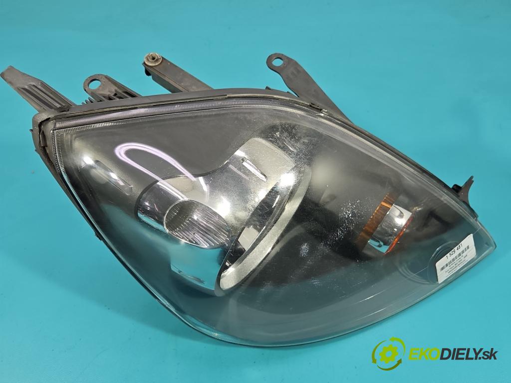 Ford Fiesta Mk6 2002-2008 1.4 16v 80 HP manual 59 kW 1388 cm3 3- Reflektor: pravý 6S61-13W029-AD (Svetlo predné pravé)