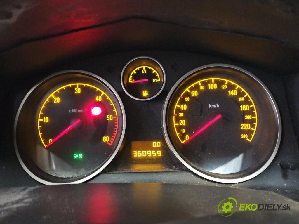 Opel Astra III 2004-2014 1.7 cdti 101 HP manual 74 kW 1686 cm3 5- prístrojovka/ budíky 13142790TF (Prístrojová doska)