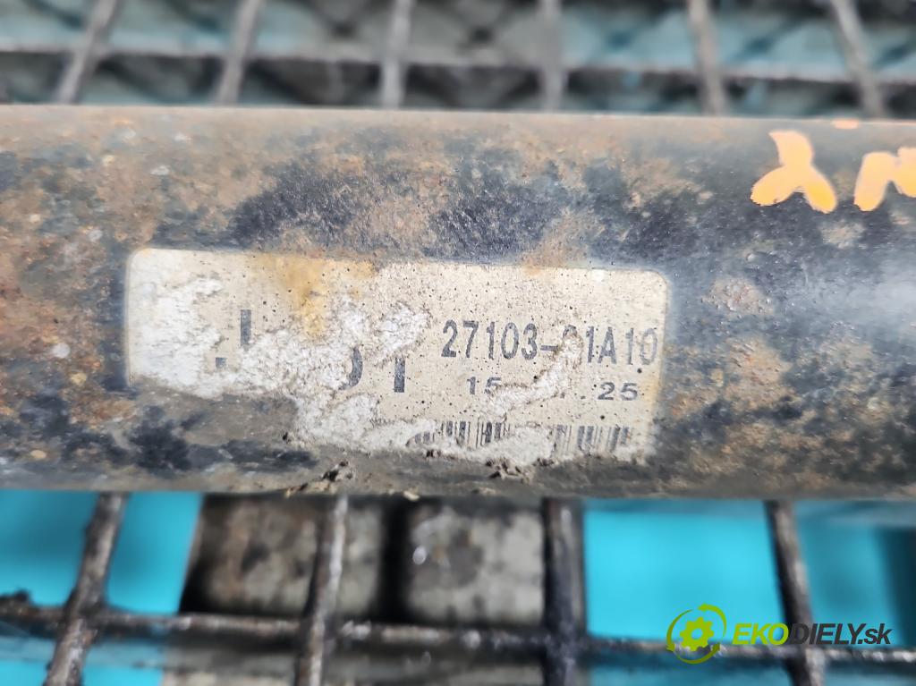 Suzuki JIMNY III 1998-2018 1.3 16V VVT 80 HP manual 59 kW 1298 cm3 3- Hřídel: zadné  (Kardaňový hriadeľ)