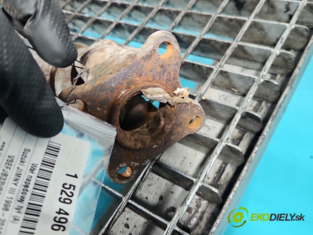 Suzuki JIMNY III 1998-2018 1.3 16V VVT 80 HP manual 59 kW 1298 cm3 3- Hřídel: zadné  (Kardaňový hriadeľ)