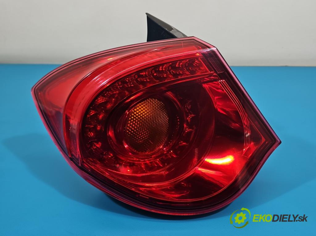 Alfa romeo Giulietta 1.4 T 170 HP manual 125 kW 1368 cm3 5- svetlo / reflektor zadné ľavé 0050513613 (Kľučka dverí ostatné)