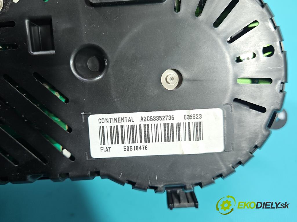 Alfa romeo Giulietta 1.4 T 170 HP manual 125 kW 1368 cm3 5- prístrojovka/ budíky 50516476 (Prístrojová doska)