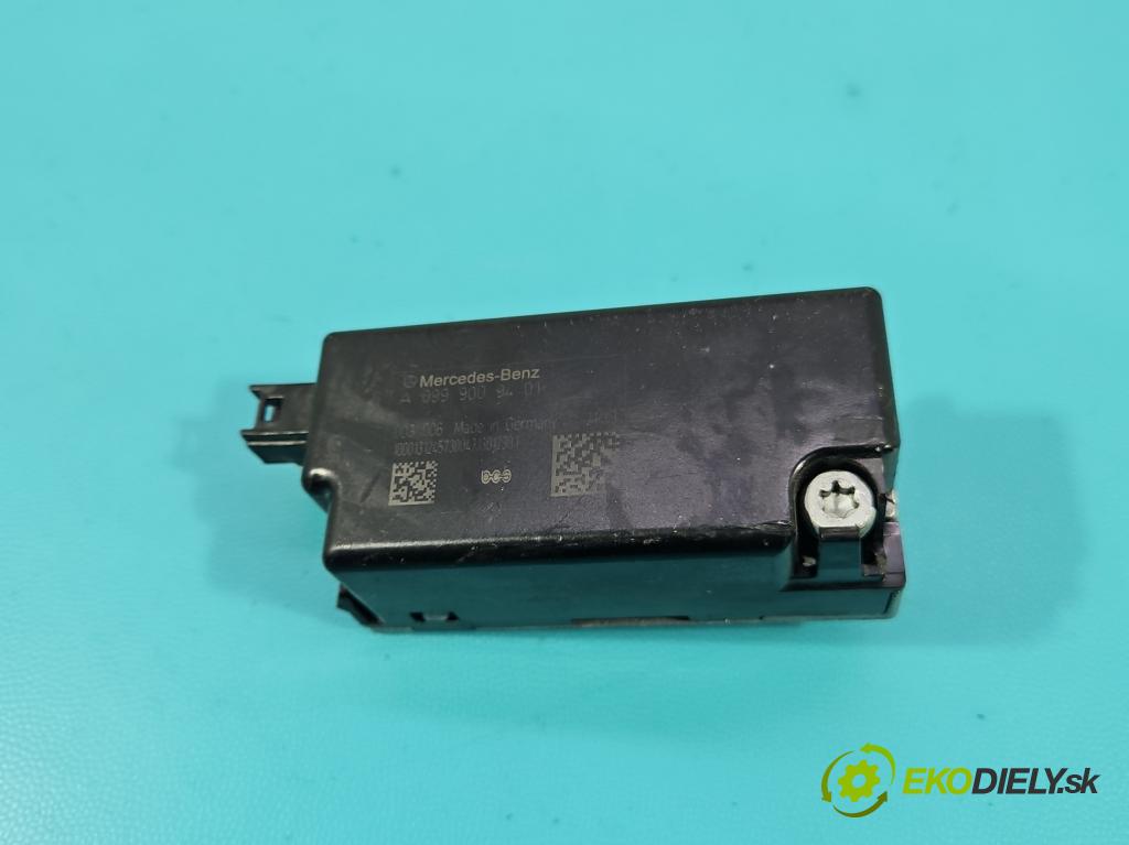 Mercedes CLA C118/X118 2019-2025 1.3b: 163 HP automatic 120 kW 1300 cm3 4- Blokáda: řízení: A0999009401 (Riadenie ostatné)