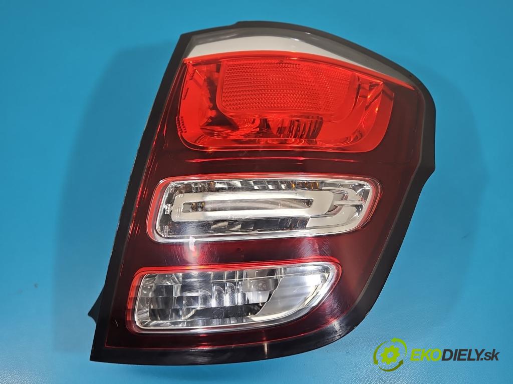 Citroen C3 II 2009-2016 1.2 Pure Tech 82 hp manual 60 kW 1199 cm3 5- světlo zadní pravé 9803928480 (Klika dveří ostatní)