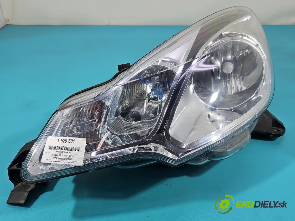 Citroen C3 II 2009-2016 1.2 Pure Tech 82 hp manual 60 kW 1199 cm3 5- světlo levý 9677038280 (Klika dveří ostatní)
