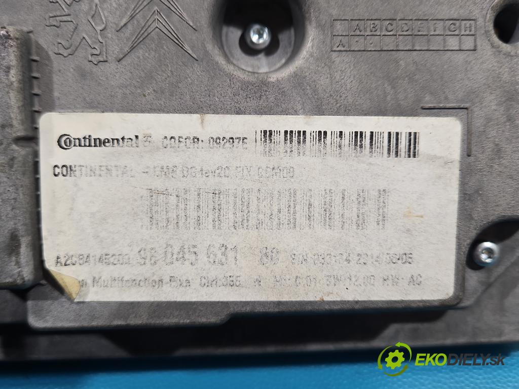 Peugeot 508 I 2010-2018 2.0 HDI 163 HP manual 120 kW 1997 cm3 5- Zobrazit: 9804563180 (Prístrojová doska)