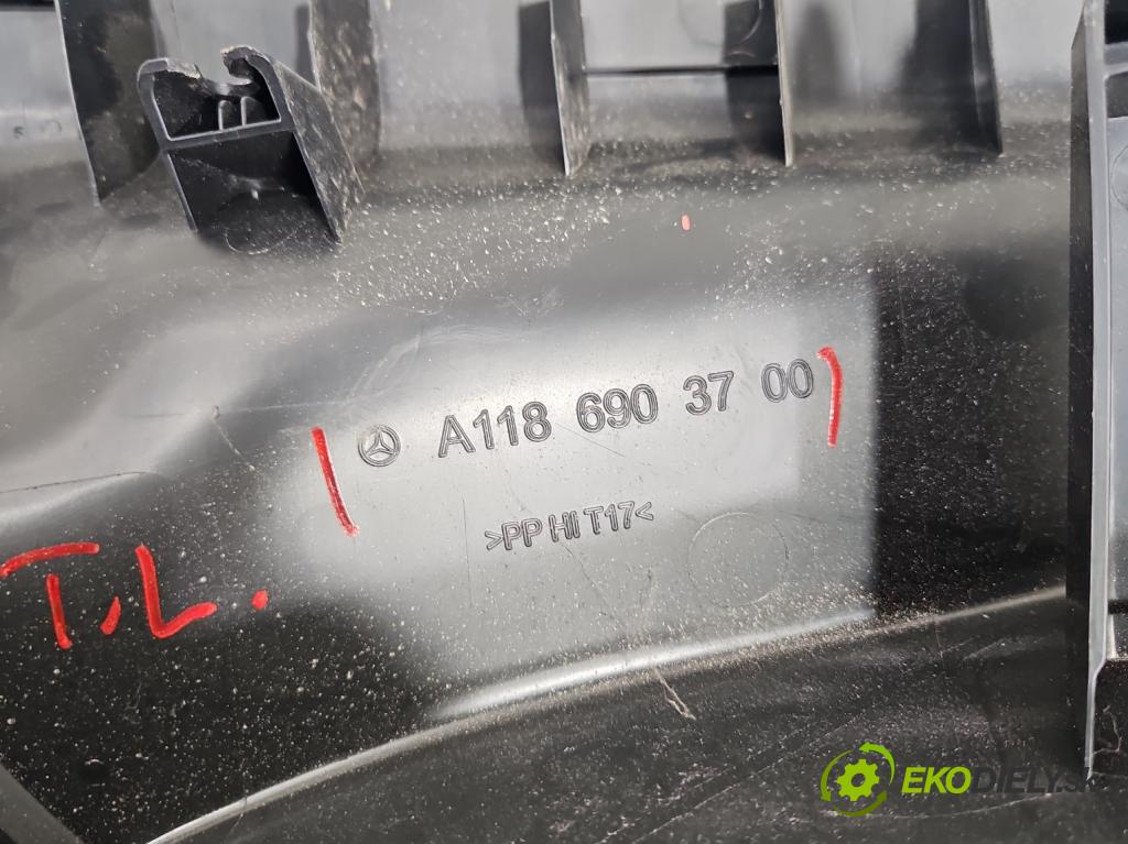 Mercedes CLA C118/X118 2019-2025 1.3b: 163 hp automatic 120 kW 1300 cm3 4- kryt plastová A1186903700