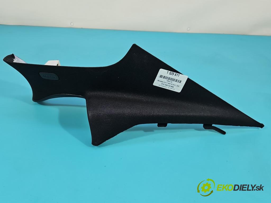 Mercedes CLA C118/X118 2019-2025 1.3b: 163 hp automatic 120 kW 1300 cm3 4- kryt plastová A1186900700