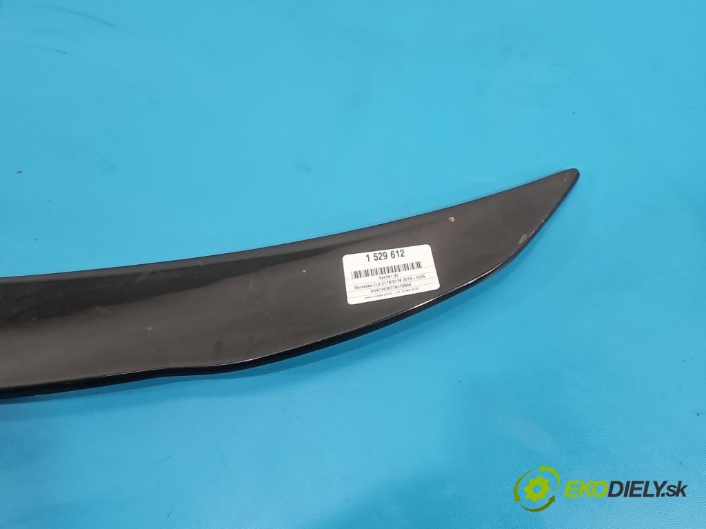 Mercedes CLA C118/X118 2019-2025 1.3b: 163 hp automatic 120 kW 1300 cm3 4- spoiler (Spoiler)