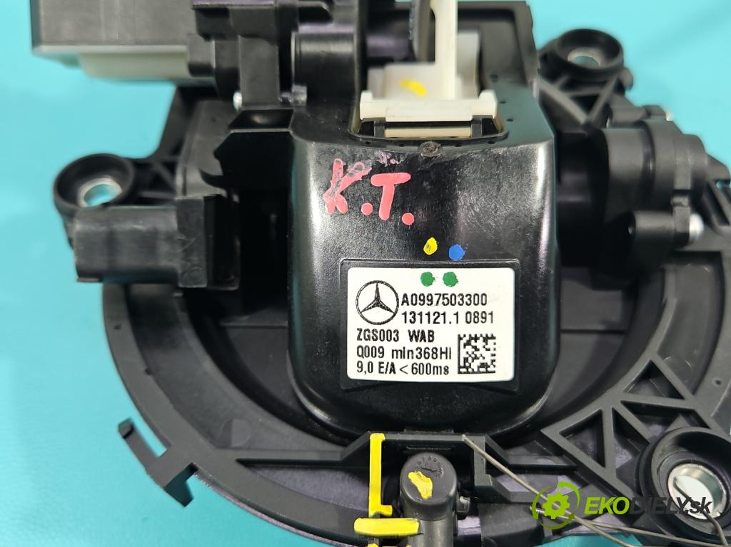 Mercedes CLA C118/X118 2019-2025 1.3b: 163 hp automatic 120 kW 1300 cm3 4- klika kufrových dveří zadní A0997503300
