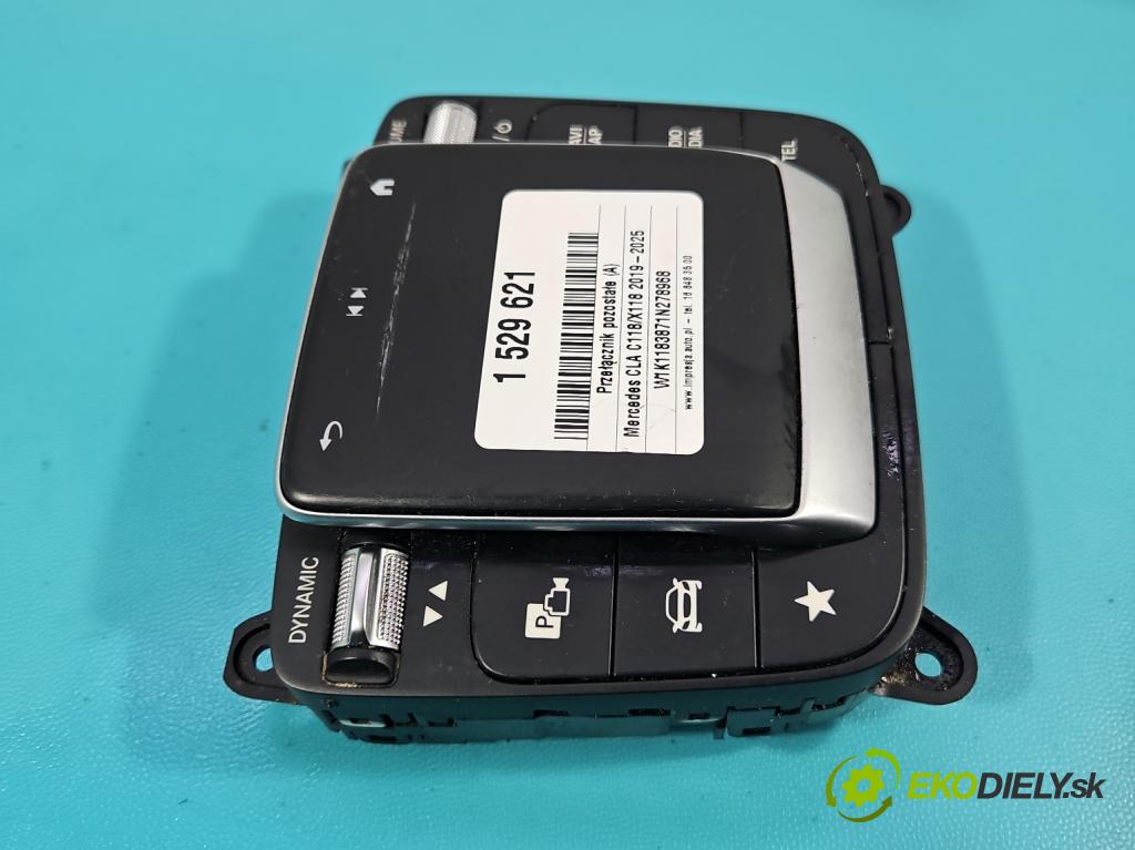 Mercedes CLA C118/X118 2019-2025 1.3b: 163 HP automatic 120 kW 1300 cm3 4- prepínač ostatné A2479003903