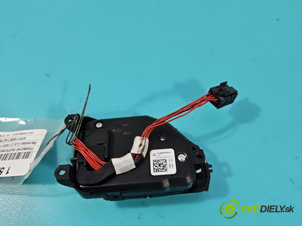 Mercedes CLA C118/X118 2019-2025 1.3b: 163 HP automatic 120 kW 1300 cm3 4- prepínač multifunkční: řízení: A0999050504 (Prepínacie páčky pod volantom)