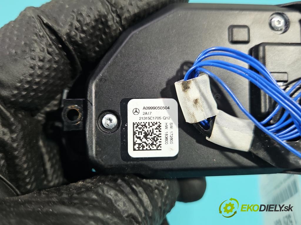 Mercedes CLA C118/X118 2019-2025 1.3b: 163 HP automatic 120 kW 1300 cm3 4- prepínač multifunkční: řízení: A0999050504 (Prepínacie páčky pod volantom)